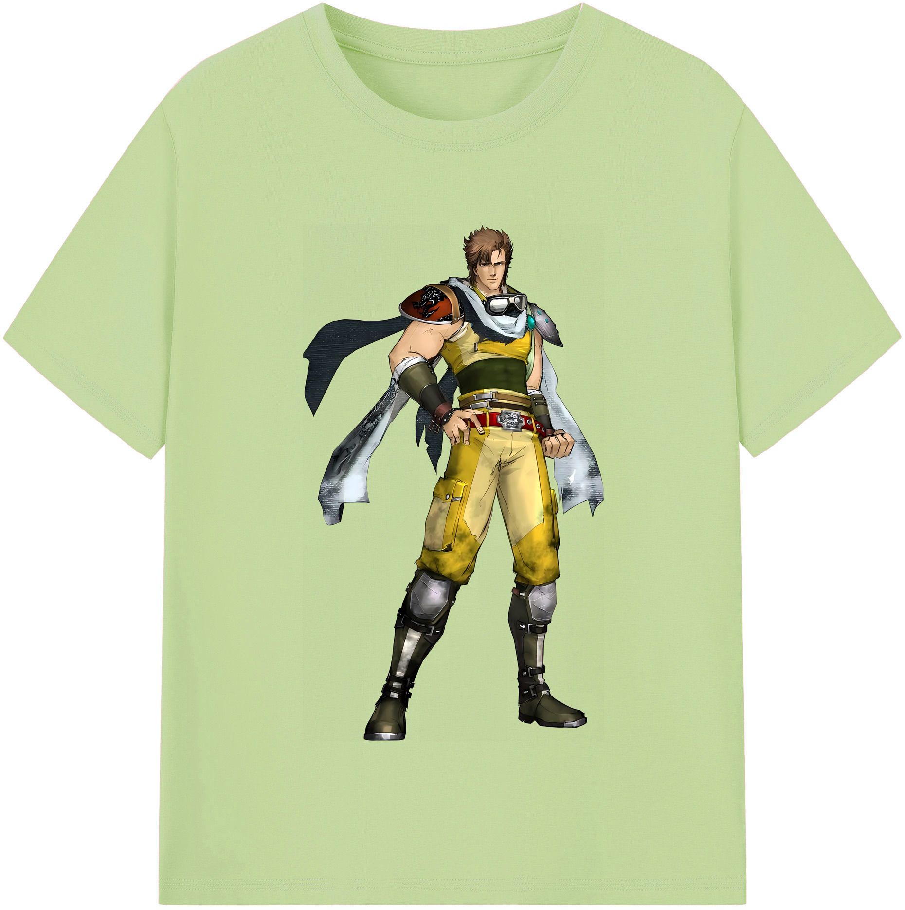 （画像用） 北斗の拳 Fist of the North Star 綿100％半袖Tシャツ（フロントプリント）
